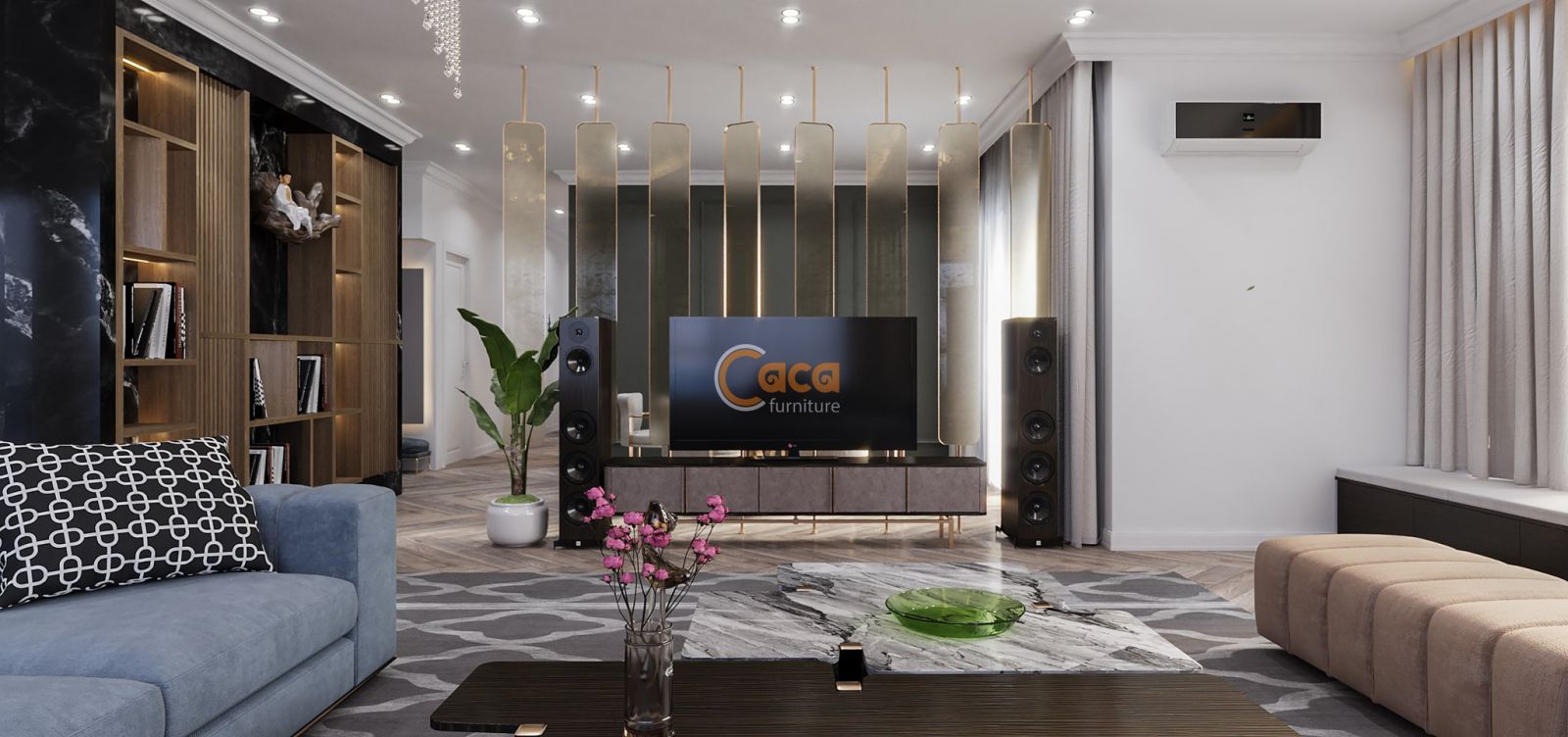 Thiết kế nội thất hiện đại cho căn hộ chung cư