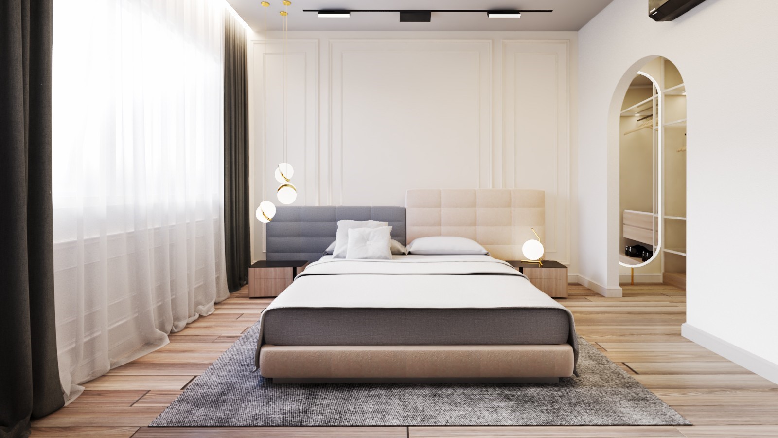 Thiết kế nội thất phòng ngủ cho chung cư